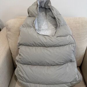 Brunello Cucinelli Baby Bunting Bag – Technical Silk & Cotton – Bernie Bear